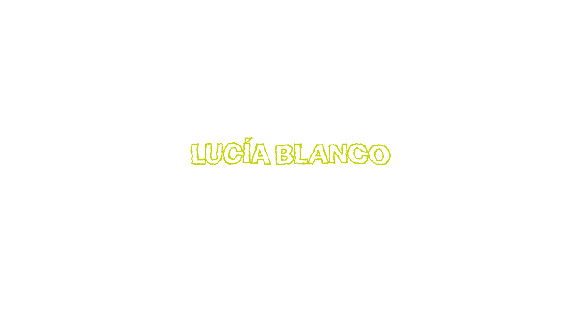 Lucía Blanco, Motion Designer & 2D Animator
